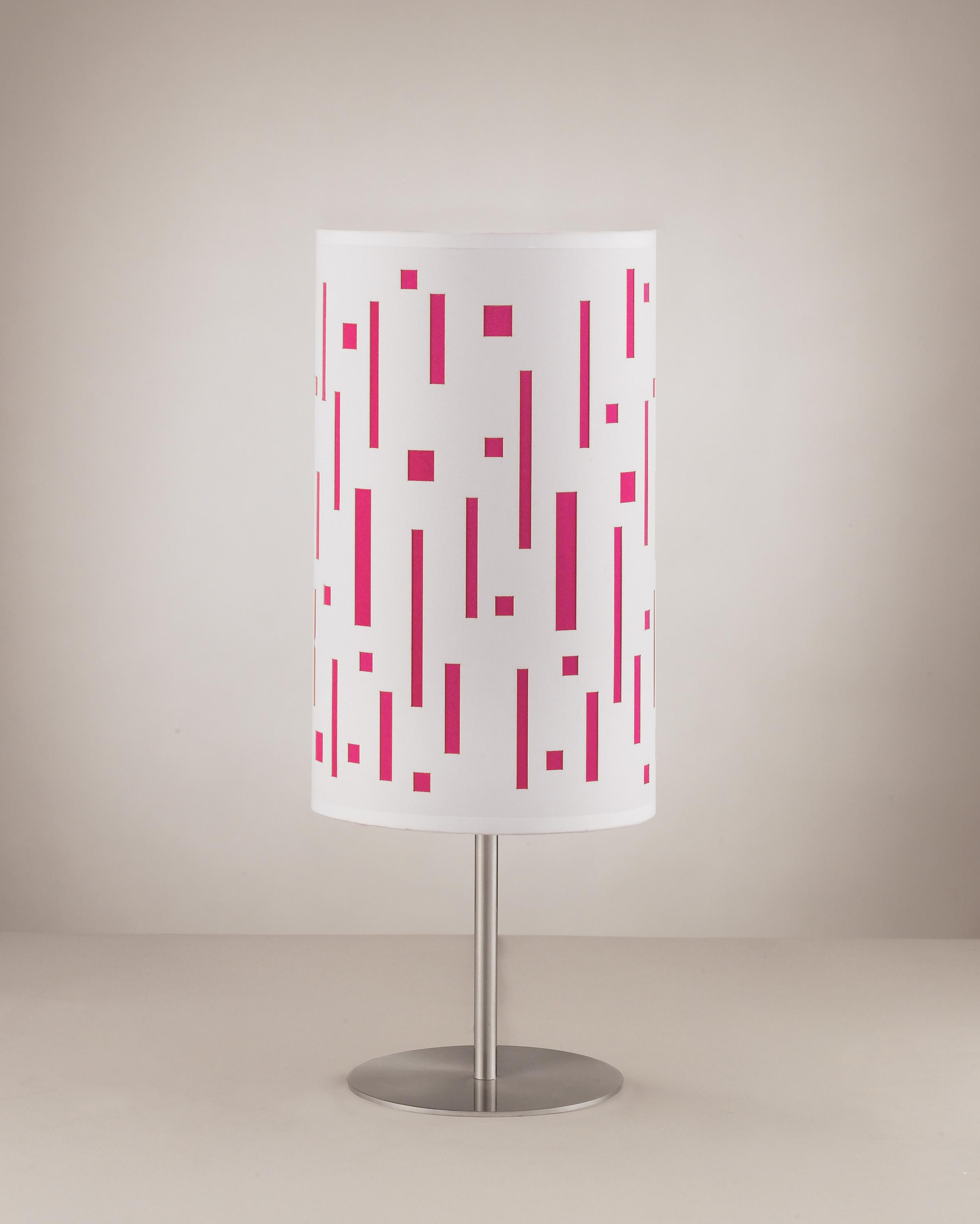 Ashley L823584 Puji Contemporary Table Lamp Pink